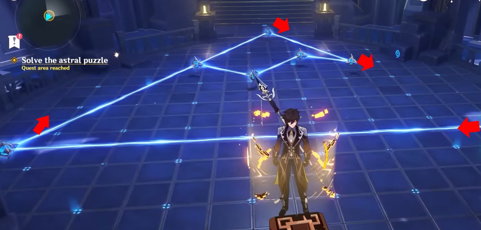 Genshin Impact Astral Puzzleløsninger Hvordan løse Monas